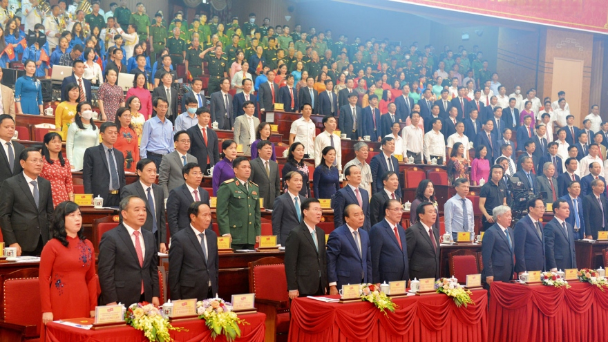 Chủ tịch nước dự Lễ kỷ niệm 110 năm ngày sinh Tổng Bí thư Nguyễn Văn Cừ